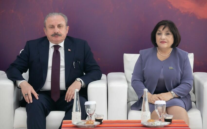 Azərbaycan və Türkiyə parlamentlərinin sədrləri görüşdü