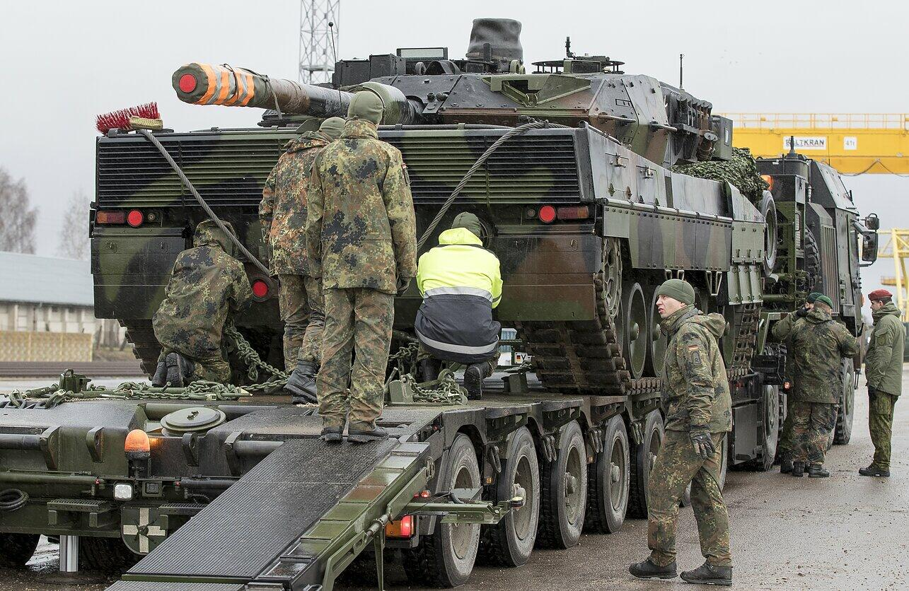 "Leopard" tanklarının ilk partiyası Ukraynaya bu tarixdə çatdırılacaq
