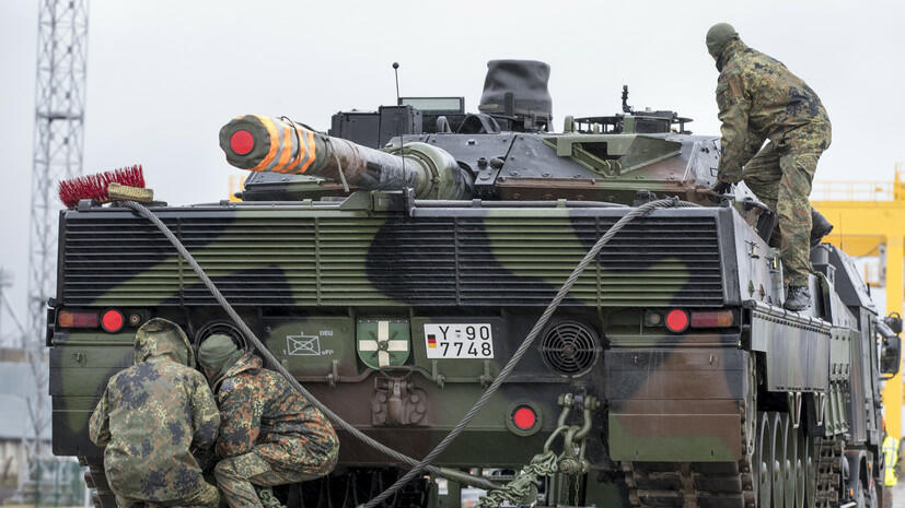 Almaniyanın vitse-kansleri: - "Kiyevə “Leopard” tanklarının verilməsi gecikmiş qərardır"