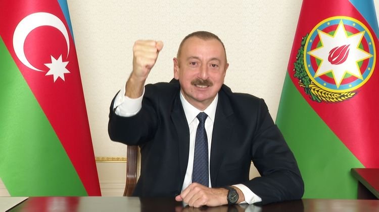 Azərbaycan Prezidenti: "Hər kəs bizim gücümüzü gördü,hər kəs bizim dəmir yumruğumuz nədir, anladı"