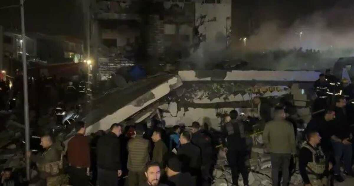 İraqda DƏHŞƏT: 3 bina uçdu, çox sayda yaralı var - VİDEO