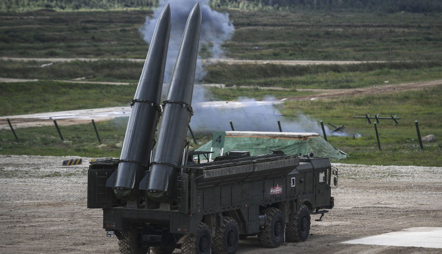 Rusiya Ukraynaya “İsgəndər” raketi atmasının videosunu nümayiş etdirib