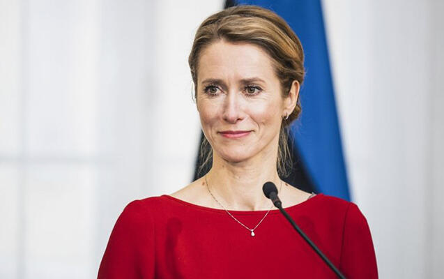 Estoniyanın Baş naziri istefa verdiyini açıqladı