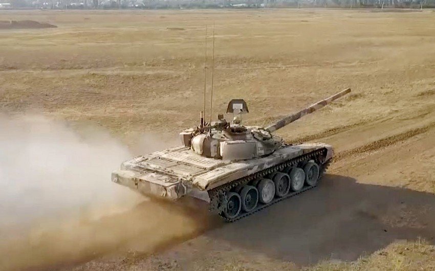Azərbaycan Ordusunun tank bölmələrində intensiv döyüş hazırlığı məşğələləri keçirilir