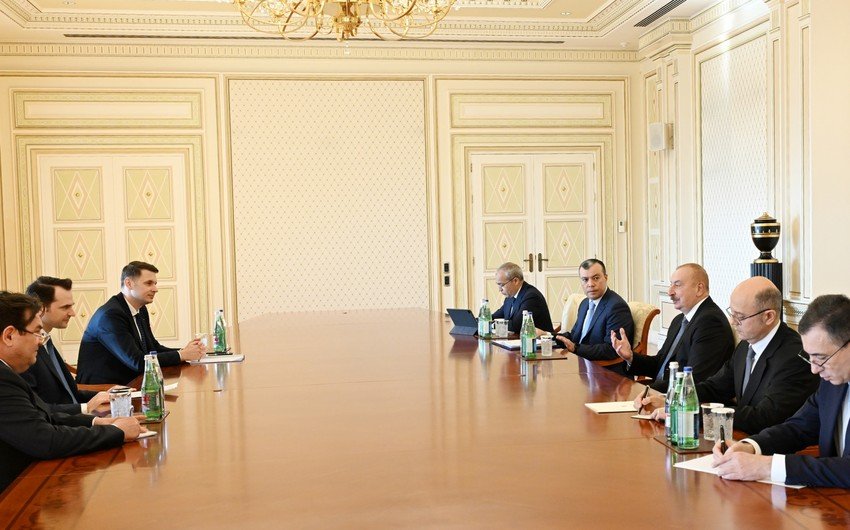 Prezident İlham Əliyev Rumıniyanın energetika nazirini qəbul edib